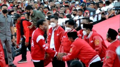 Ketum Ormas TKN Sukses Meriahkan Konser Satu Komando Jokowi di Surabaya