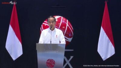 Jokowi Buka Bursa Dagang, Optimis Hadapi Resesi !