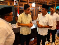 Ketum TKN Bersama Ratusan Relawan Jokowi, bertemu Gibran di Loji Gandrung