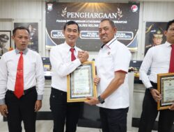 Satresnarkoba Polres Probolinggo Kota  Menerima Penghargaan dari Ditresnarkoba Polda Jatim